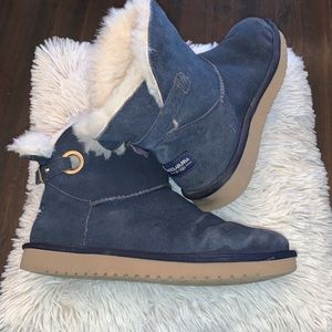 UGG KOOLABURRA REMLEY ANKLE NAVY SIZE 8